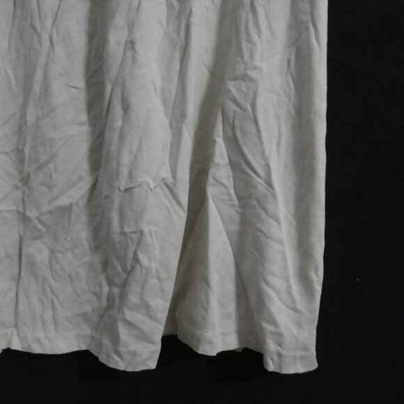 OLEG CASSINI SPORT | xl - extra large | Beige Short Sleeve Scoop Neck Blouse - Picture 9 of 15